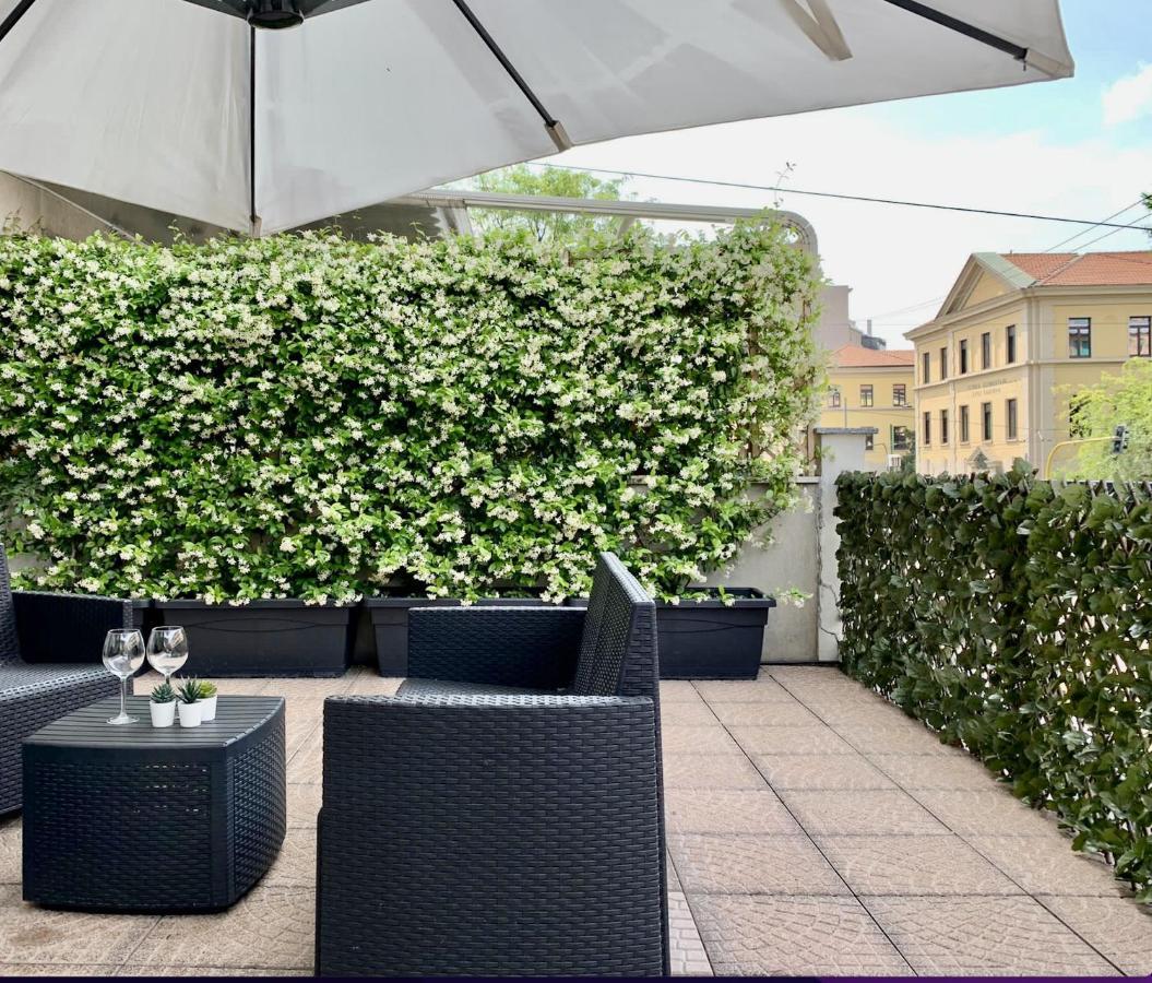 Bright Terrace In Milano Apartment ภายนอก รูปภาพ